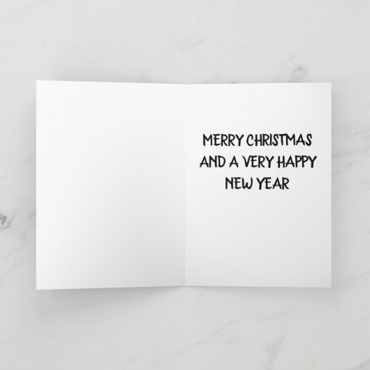 MERRY CHRISTMAS MET DEZE SPECIALE ANGEL FEESTDAGEN KAART (Binnen)