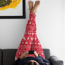 Merry Christmas | Mickey Mouse Snowflake Pattern Leggings