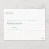 Merry Christmas Modern Colorful Feestdagenkaart (Achterkant)