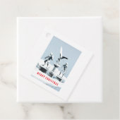 Merry Christmas. Monster ice sculptures Bedankjes Labels (In situ)