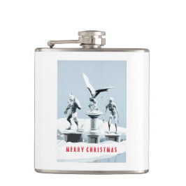 Merry Christmas. Monster ice sculptures Heupfles