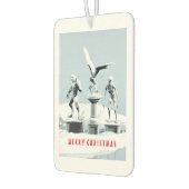 Merry Christmas. Monster ice sculptures Luchtverfrisser (Links)