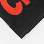 Merry Christmas Monster Truck Funny Gingerbread Me Fleece Deken (Hoek)