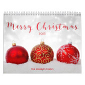 Merry Christmas Mooie Foto Agenda 2025 Kalender (Hoes)
