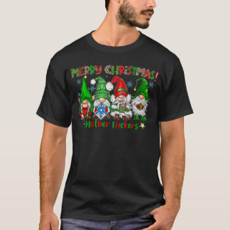 Merry Christmas Mother Fuckers Funny Gnomes Xmas H T-shirt