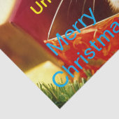 Merry Christmas Mouse Tissue Paper Tissuepapier (Detail)