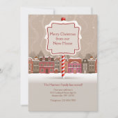 Merry Christmas Moving Aankondiging (Voorkant)