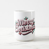 Merry Christmas Mug | Festive Holiday Coffee Cup Koffiemok (Center)