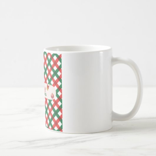 Merry Christmas mug Koffiemok (Rechts)