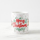 Merry Christmas Mug – Simple Holiday Design Koffiemok (Center)