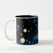 Merry Christmas Mug Tweekleurige Koffiemok (Links)