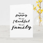 MERRY CHRISTMAS NAAR DE ***BESTE FAMILIE OOIT*** KAART (Gele Bloem)