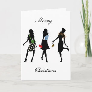 **MERRY CHRISTMAS NAAR EEN MODE ICON** FEESTDAGEN KAART