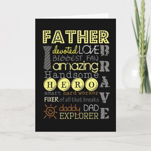 **MERRY CHRISTMAS** NAAR MIJN LIEFDE "DAD" KAART (Voorkant)