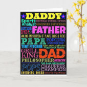 **MERRY CHRISTMAS** NAAR MIJN LIEFDE "DAD" KAART (Gele Bloem)