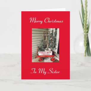 **MERRY CHRISTMAS** NAAR MIJN SPECIALE **ZISTER** KAART