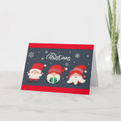 MERRY CHRISTMAS NAAR MIJN VRIEND- EN GEZINSKAART KAART (Voorkant)