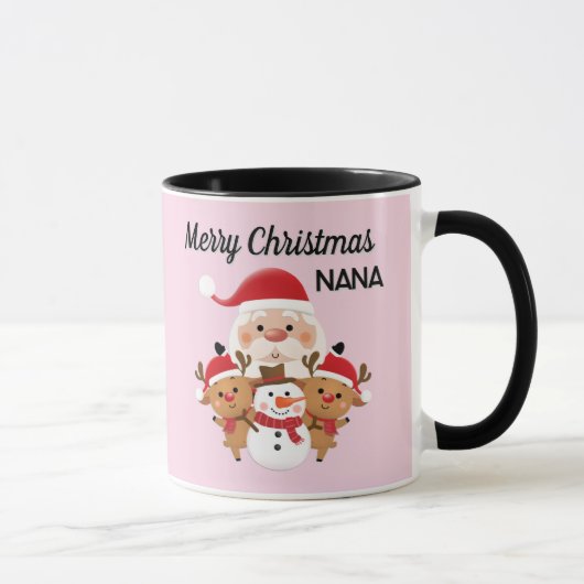 Merry Christmas nana gift Mug Mok (Rechts)