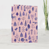 Merry Christmas Nana with Two Photos Kaart (Achterkant)