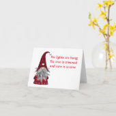 **MERRY CHRISTMAS** "NEIGHBOR"-KAART KAART (Gele Bloem)