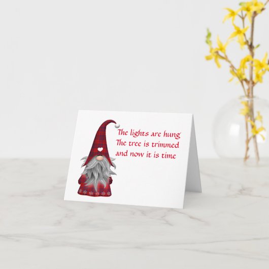 **MERRY CHRISTMAS** "NEIGHBOR"-KAART KAART (Gele Bloem)