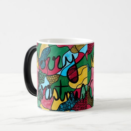 MERRY CHRISTMAS NEUROGRAPHIC & BLACK LINE MAGISCHE MOK (Voorkant links)