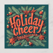 Merry Christmas New Year 2026 Kaart (Achterkant)