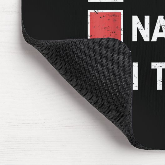 Merry Christmas Nice Naughty I Tried Christmas Lis Muismat (Hoek)