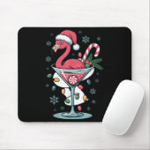 Merry Christmas Nk Flamingo Wine Drinking Lights X Muismat (Met muis)