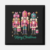 Merry Christmas Nk Nutcracker Fantasy  Magneet (Voorkant)