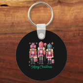 Merry Christmas Nk Nutcracker Fantasy Sleutelhanger (Voorkant)