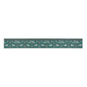 Merry Christmas nordic pattern Grosgrain Lint (Voorkant)