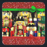 Merry Christmas Notenkraker Stickers<br><div class="desc">Merry Christmas Notenkraker Stickers</div>