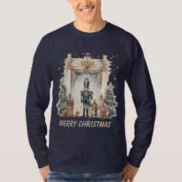 Merry Christmas notenkraker waterverf T-shirt