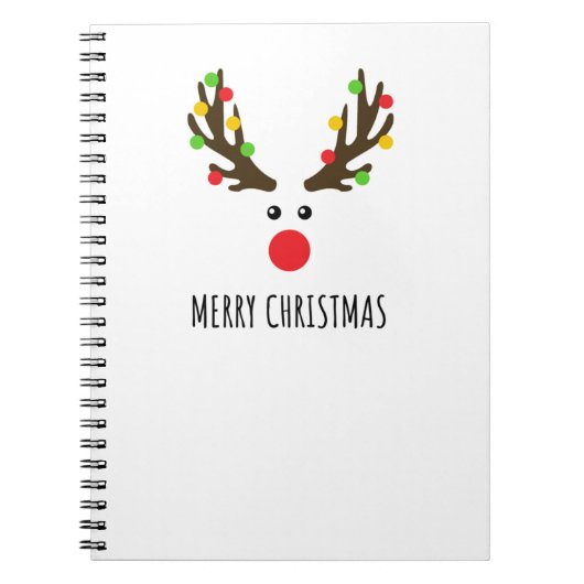 MERRY CHRISTMAS NOTITIEBOEK (Voorkant)