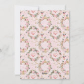 Merry Christmas Nutcracker Beaux Custom Message Feestdagenkaart (Achterkant)