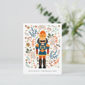 MERRY CHRISTMAS NUTCRACKER | Foto toevoegen Briefkaart (Staand voorkant)