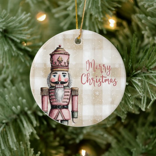 Merry Christmas Nutcracker Ornament (Boom)