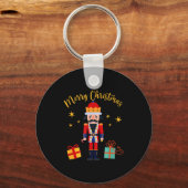 Merry Christmas - Nutcracker Sleutelhanger (Voorkant)