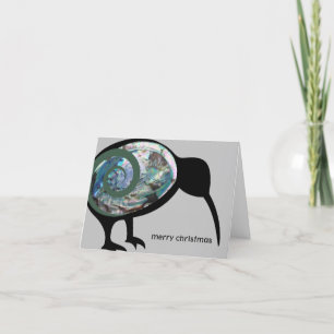 MERRY CHRISTMAS NZ XMAS AOTEAROA NEW ZEALAND KIWI FEESTDAGEN KAART