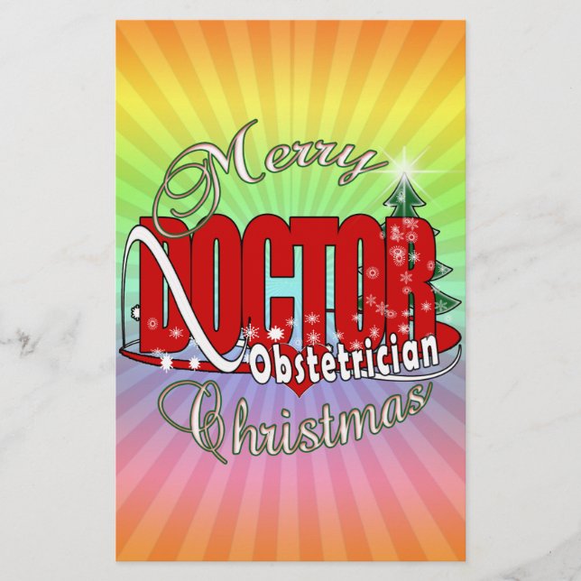 Merry CHRISTMAS Obstetricia (Voorkant)