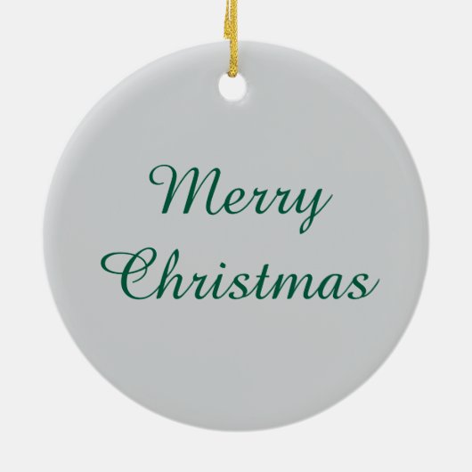 Merry Christmas Octopus Ornament (Achterkant)