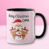 Merry Christmas OMA gift Mug Mok