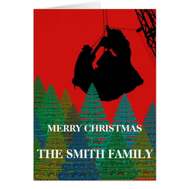 MERRY CHRISTMAS OPERATOR VAN DE ENGINEER-CRANE (Voorkant)