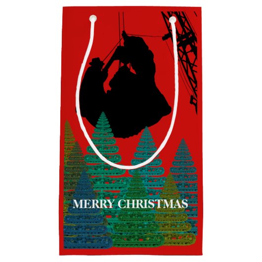 MERRY CHRISTMAS OPERATOR VAN DE ENGINEER-CRANE KLEIN CADEAUZAKJE (Voorkant)