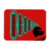 MERRY CHRISTMAS OPERATOR VAN DE ENGINEER-CRANE MAGNEET (Horizontaal)