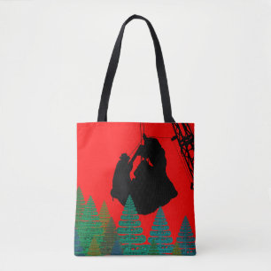 MERRY CHRISTMAS OPERATOR VAN DE ENGINEER-CRANE TOTE BAG