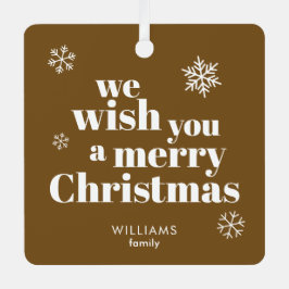 Merry Christmas ornament