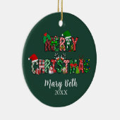  Merry Christmas Ornament (Rechts)