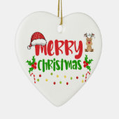 MERRY CHRISTMAS ORNAMENT (Rechts)
